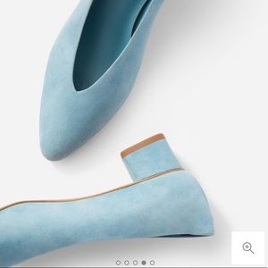 ISO Everlane V heel in light blue!